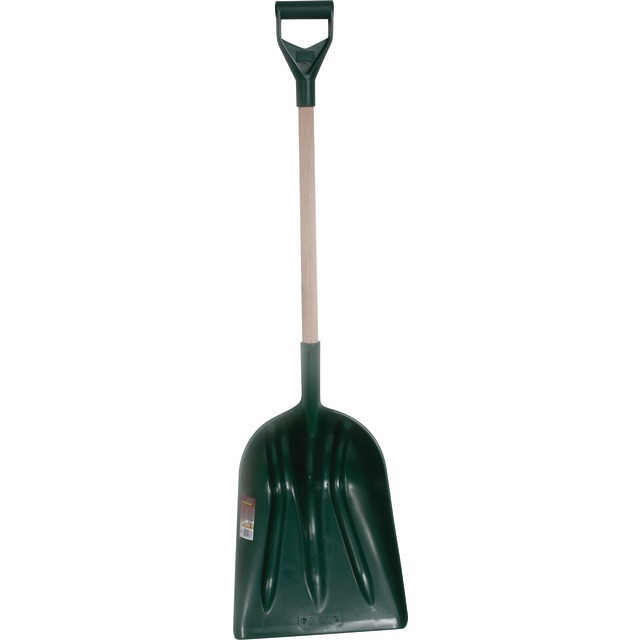 Pelle Plastique Verte 37CM Manche Court A Poignee référence fournisseur 268512
